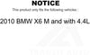 Mpulse Front Left Disc Brake Pads Wear Sensor SEN-2BWS0358 for 2010-2010 BMW X5 X6 to 04/2010