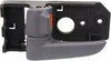 for Kia Spectra Interior Door Handle 2004 05 06 07 08 2009 Front or Rear Driver Side Gray | W/Door Lock Button | Trim:All Submodels | KI1352117 | 826102F000GW