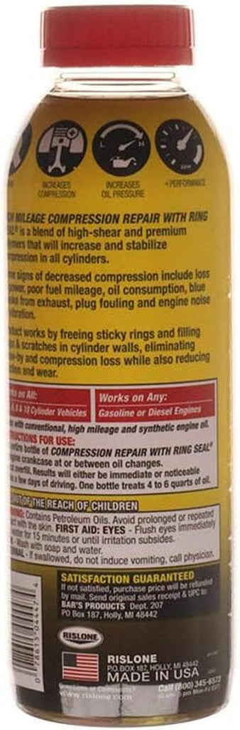 Bar'S Leaks  4447-12PK Compression Repair with Ring Seal - 16.9 Oz, (Pack of 12)