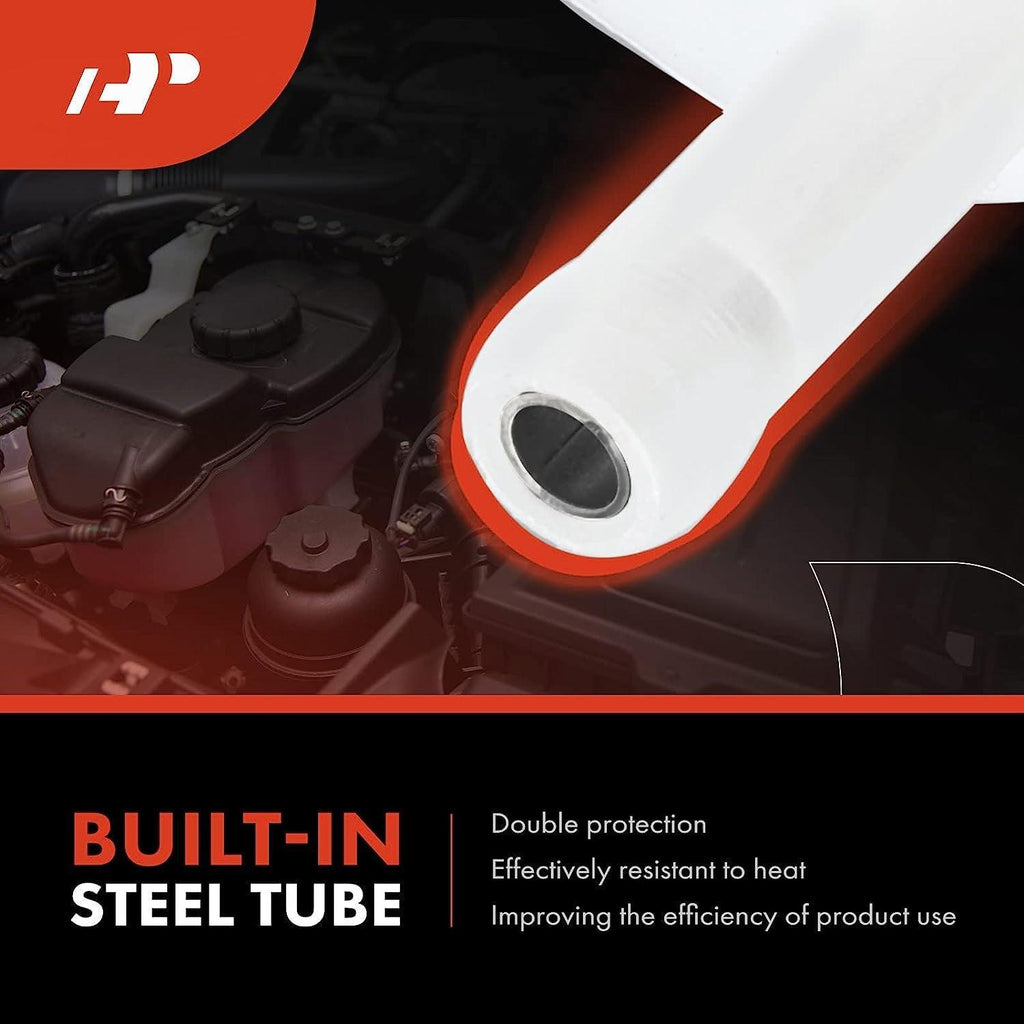 A-Premium Coolant Overflow Reservoir Tank with Cap & Sensor Compatible with Chevrolet Caprice, Impala & Cadillac Fleetwood & Buick Roadmaster, 1994 1995 1996, 5.7L, Replace for 12528777