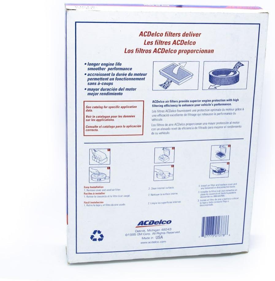 GM Original Equipment A1614C Air Filter