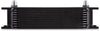 MMOC-10-8BK Universal 10-Row Oil Cooler, 8AN, Black