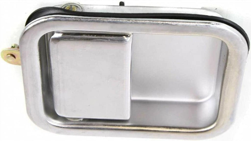 Compatible with Jeep CJ7 Exterior Door Handle 1981-1986 Driver Side | Front | Chrome | Trim: All Submodels | CH1311167 | J5758172-PFM