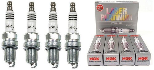 4 PCS - NGK SPARK PLUG HIGH POWER LASER PLATINUM HONDA ACURA RSX Civic IFR7G11KS