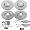 K6130-26 Front & Rear Z26 Street Warrior Brake Kit Audi