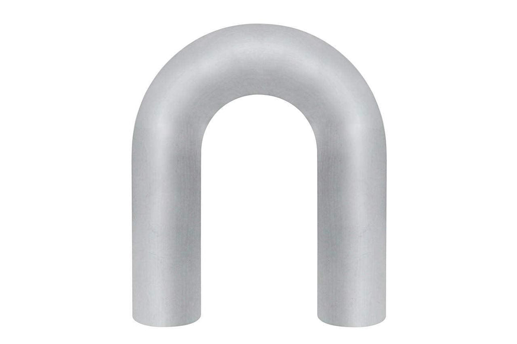 AT180-400-CLR-55 6061 T6 Aluminum Elbow Pipe Tubing, 16 Gauge, 180 Degree U Bend, 4" OD, 0.065" Wall Thickness, 5.5" Center Line Radius