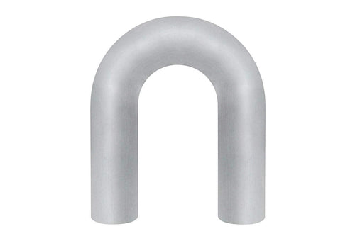 AT180-400-CLR-55 6061 T6 Aluminum Elbow Pipe Tubing, 16 Gauge, 180 Degree U Bend, 4