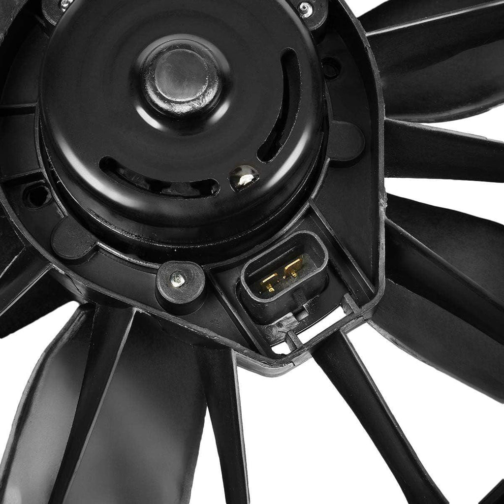 OEM-RF-0130 Factory Style Radiator Cooling Fan Assembly Cooling Efficiency Improved Direct Replacement [Compatible with 1998-2002 Camaro / 1998-2002 Firebird 3.8L]