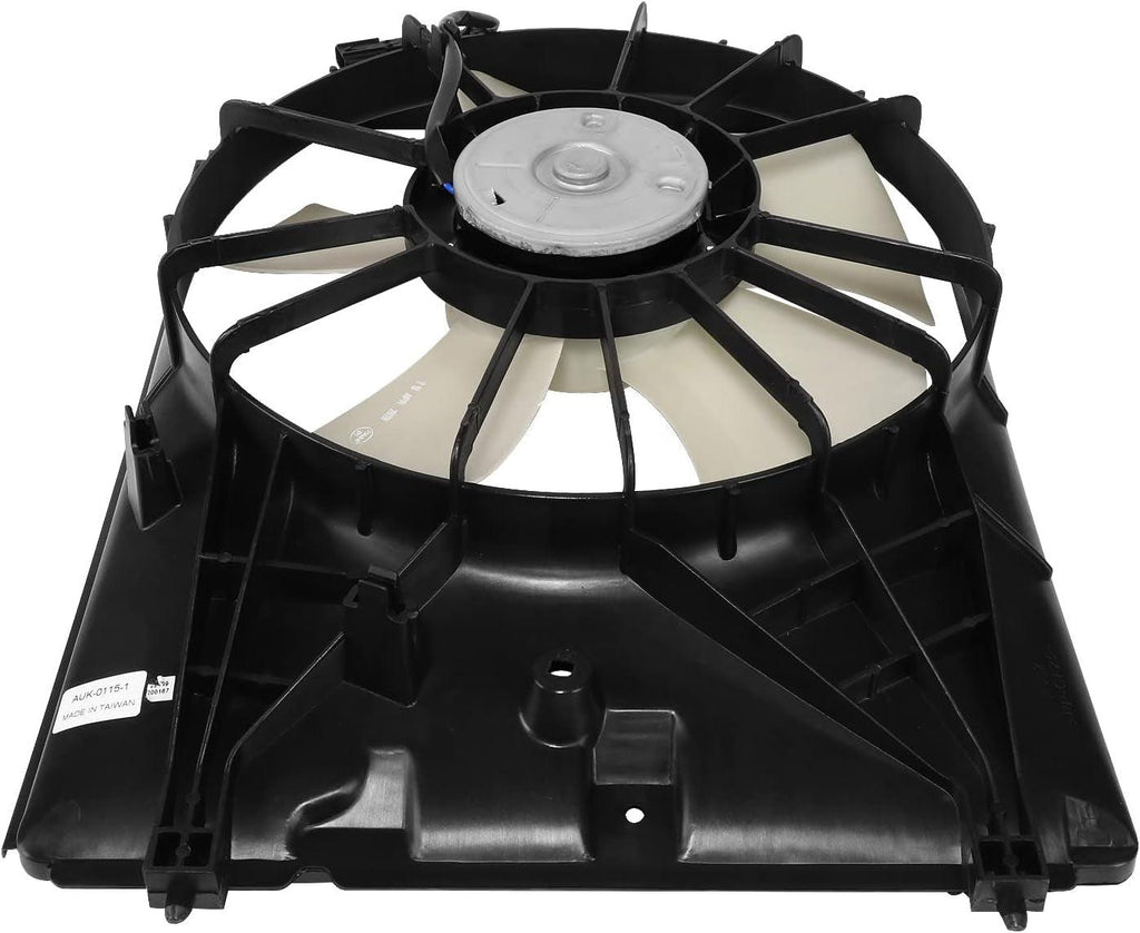 OEM-RF-0707 Factory Style Left A/C Condenser Fan Assembly Compatible with 2010-2013 Acura MDX