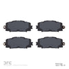 Front Disc Brake Pad Set for Corolla, Prius, Prius Prime+More (1310-1184-10)
