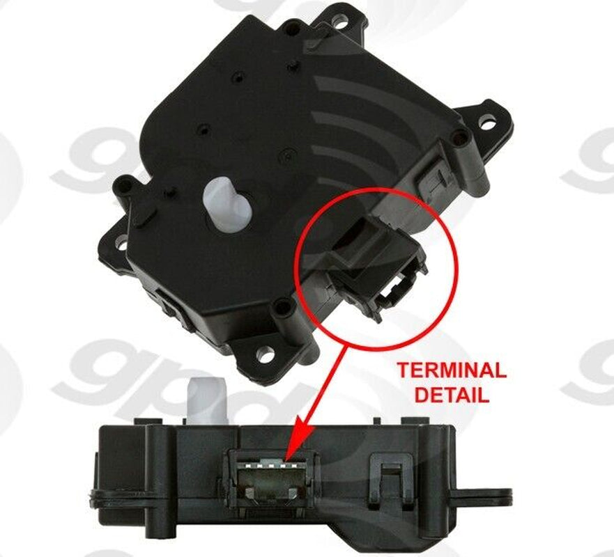 Global Parts HVAC Mode Door Actuator for 05 Cadillac SRX 1712320