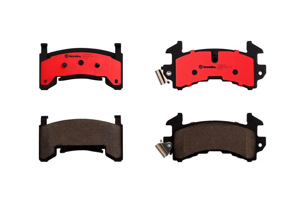 Front Disc Brake Pad Set for S10, Sonoma, Hombre, Blazer, Jimmy+More (P59063N)