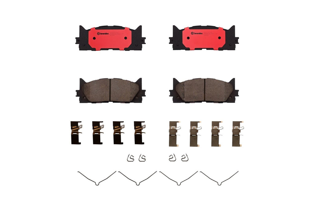 Brembo Front Disc Brake Pad Set for Es300H, ES350, Avalon, Camry (P83117N)