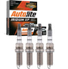 4 Pc Autolite Iridium XP Spark Plugs Compatible with Nissan Frontier 2.5L L4 2005-2019