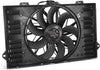 Factory Style Radiator Cooling Fan Assembly Compatible with 10-16 Porsche Panamera 4.8L,OEM-RF-0363