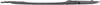 Door Handle for Dodge Grand Caravan 2008-2019 Driver or Passenger Side | Single Piece | Exterior | Rear | Side Sliding Door | Black | Trim: All Submodels | CH1513104 | 4589712AC