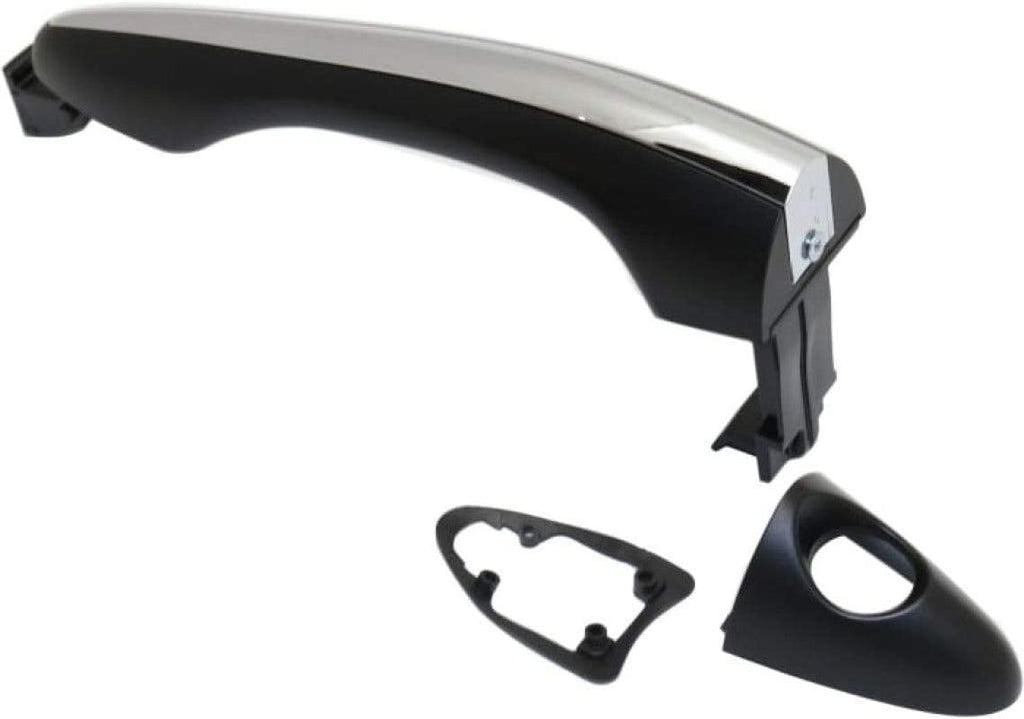 for Kia Optima Exterior Door Handle Front, Driver Side Primed (2012-2015) | with Key Hole| Trim:All Submodels