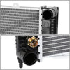 OEM-RA-1851 2-Row OE Style Bolt-On Aluminum Core Radiator Compatible with 98-00 Volvo V70 / S70 AT&MT, 23-1/8" W X 15" H X 1-1/4" D, 1-7/16" Inlet, 1-7/16" Outlet