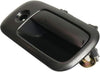 for Chevy Express 2500 Exterior Door Handle 2010-2017 Front Passenger Side Smooth Black | Trim: Base/Ls/Lt