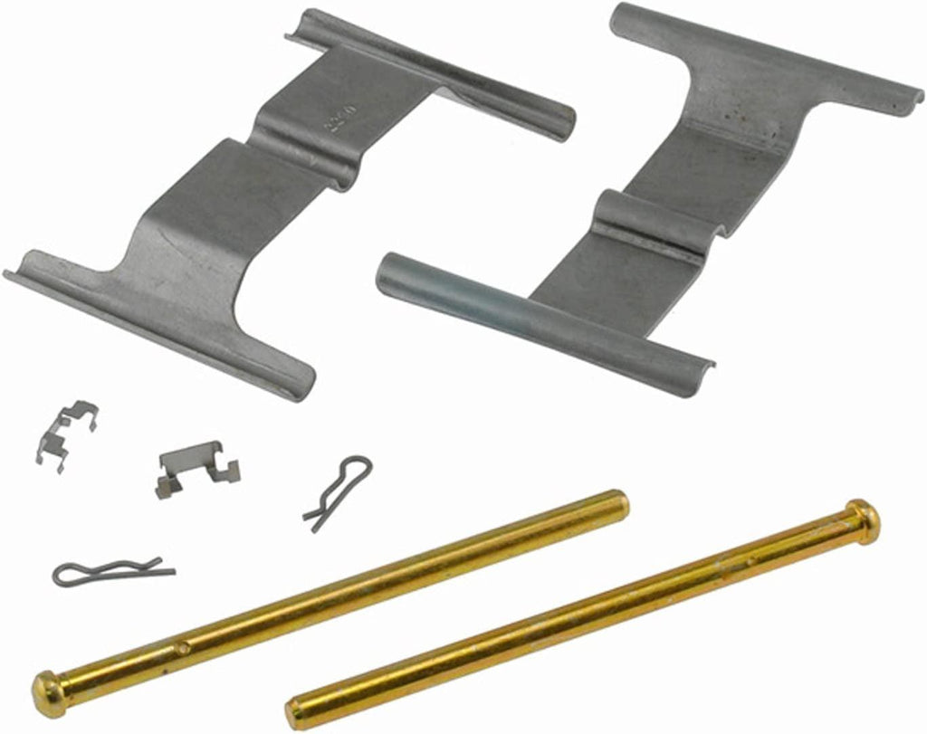 Gold 18K1171X Front Disc Brake Caliper Hardware Kit with Clips and Pins