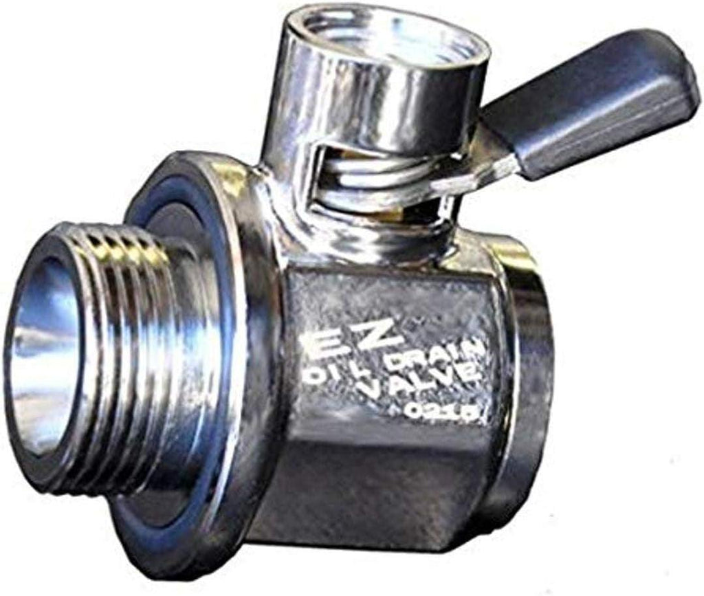 EZ (EZ-206) Silver 7/8"-14 UNF Thread Size Oil Drain Valve