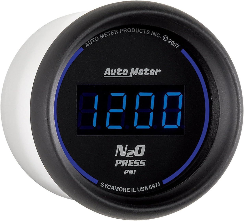6974 Cobalt Digital 2-1/16" 0-1600 PSI Nitrous Pressure Gauge