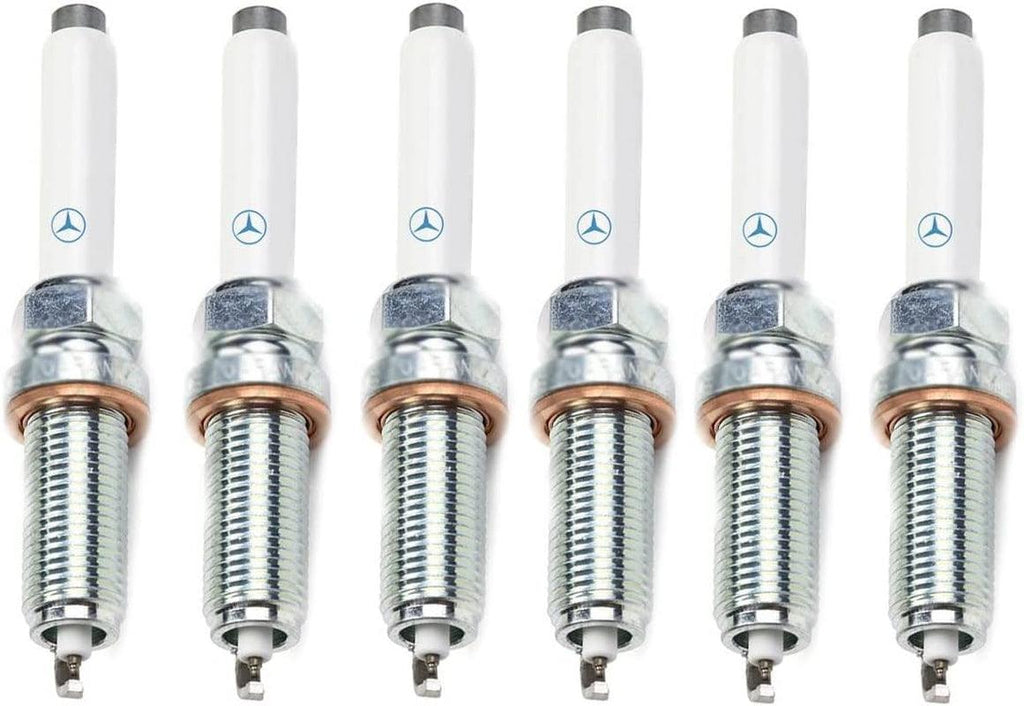Genuine Set of 6 Spark Plugs for Mercedes-Benz C117 X156 W212 W166 R231