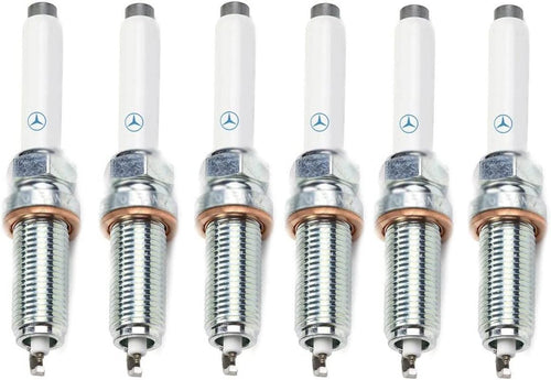 Genuine Set of 6 Spark Plugs for Mercedes-Benz C117 X156 W212 W166 R231