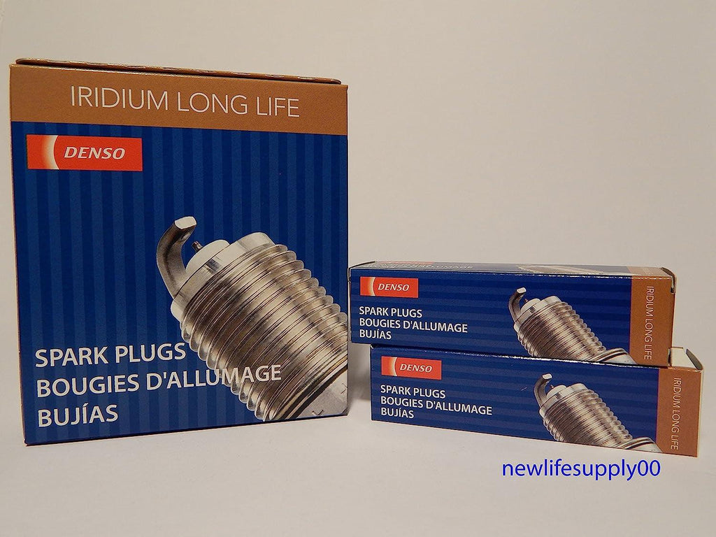 DENSO # 3441 Iridium LONG LIFE Spark Plugs -- SXU22HDR8 --- 6 PCS NEW