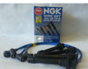 NGK BLUE SPARK PLUG WIRE SET for HONDA CIVIC CRX - MADE in JAPAN HE53