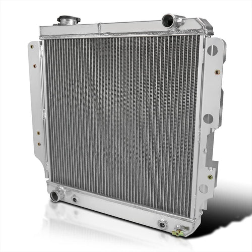 3 Core/Row Light Aluminum Performance Cooling Race Radiator Compatible with Jeep Wrangler Tj/Yj 1987-2006
