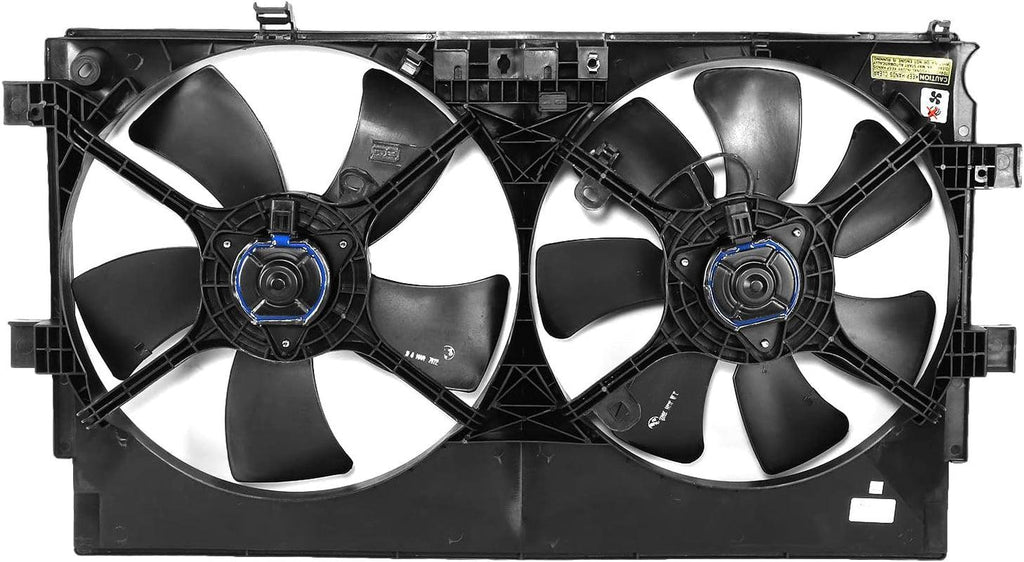 OEM-RF-0837 Factory Style Radiator Fan Assembly Compatible with 13-15 Mitsubishi Outlander Sport/Rvr