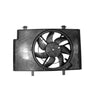 Dual Radiator and Condenser Fan Assembly Fits 2014 Ford Fiesta