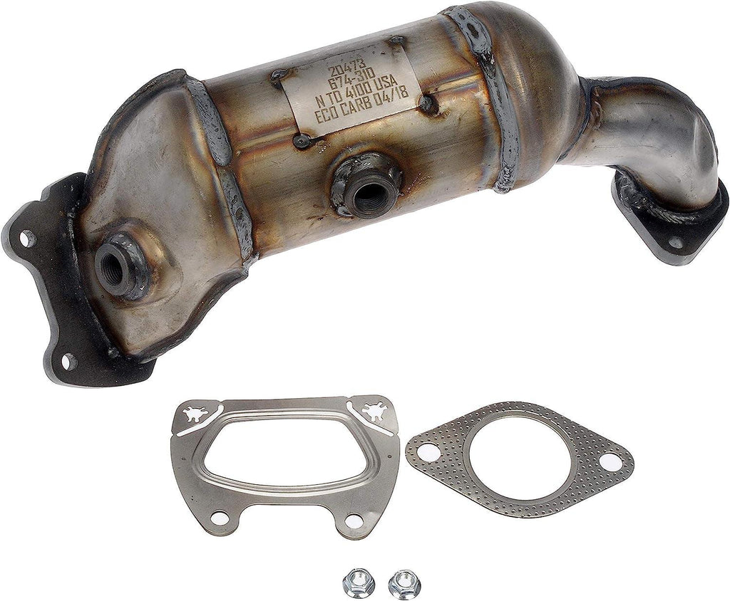 674-310 Rear Manifold Converter - Not CARB Compliant Compatible with Select Dodge Models (Made in USA)