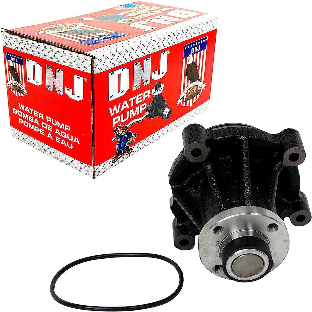DNJ WP4184 Water Pump for 1997-2009/ Ford/Excursion, F-250 Super Duty, F-350 Super Duty/ 6.8L/ SOHC/ V10/ 20V, 30V/ 415Cid/ VIN S, VIN Y