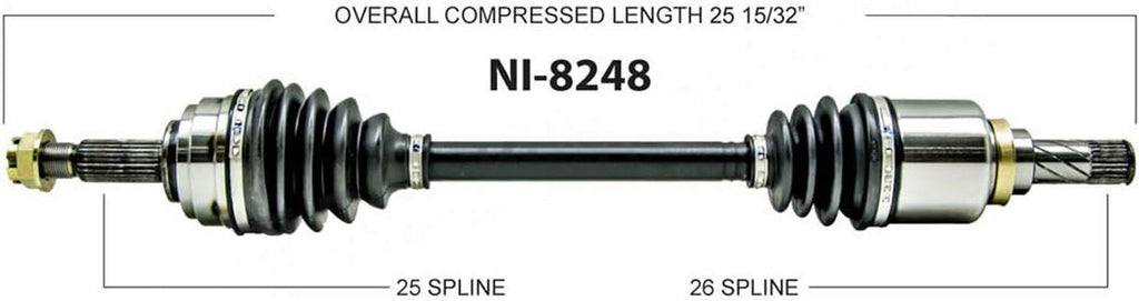 NI-8248 CV Axle