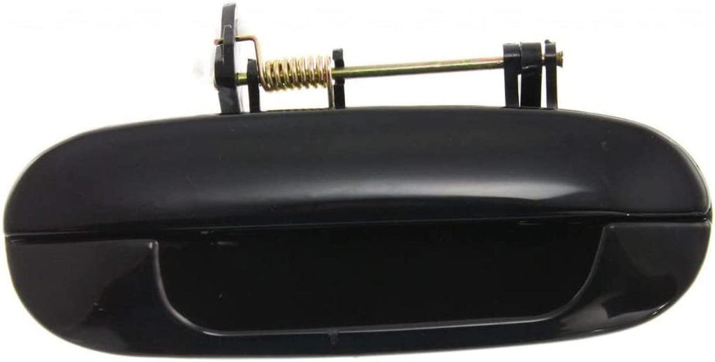 for Buick Rainier Exterior Door Handle 2004 2005 Passenger Side Front Plastic Black Smooth for GM1311144 | 19120089