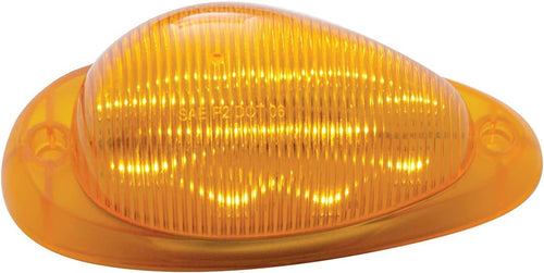 15 LED Freightliner Sleeper Clearance/Marker Light - Amber Led/Amber Lens, 38448