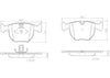 Brembo Front Disc Brake Pad Set for BMW (P06021N)