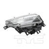 TYC Headlight Assembly for 1992-1995 Civic 20-1690-00