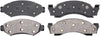PGD50M Professional Grade Semi-Metallic Disc Brake Pad Set