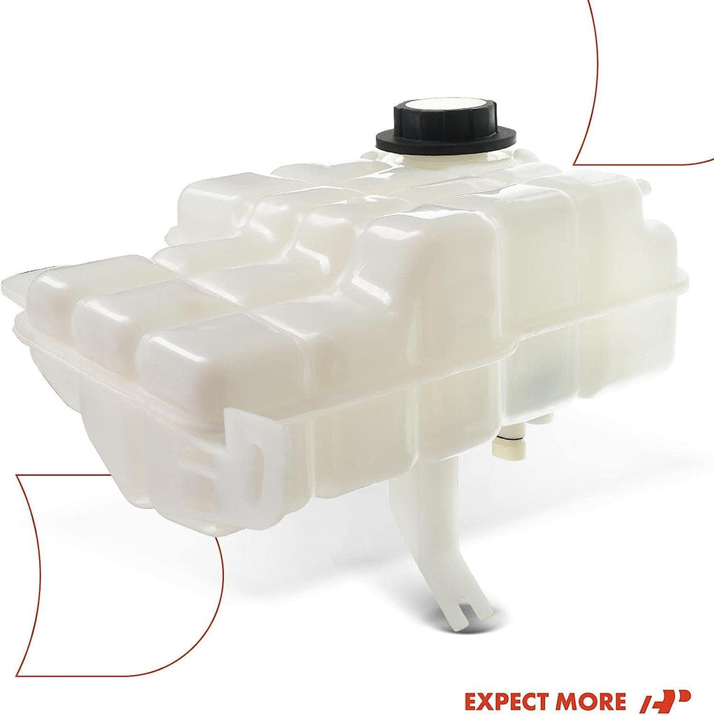 A-Premium Coolant Overflow Reservoir Tank with Cap & Sensor Compatible with Chevrolet Caprice, Impala & Cadillac Fleetwood & Buick Roadmaster, 1994 1995 1996, 5.7L, Replace for 12528777