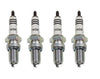 Set of 4 Spark Plugs NGK Iridium Resistor DR8EIX/6681 NEW