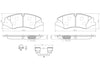 Brembo Front Disc Brake Pad Set for Land Rover (P44024N)