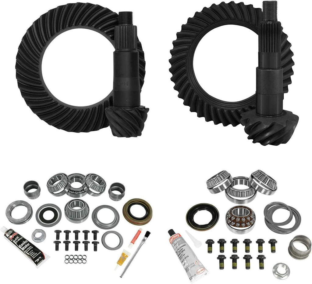 (YGK078) Gear & Install Kit for Jeep JL Non-Rubicon D44 Rear & D30 Front 4:56 Ratio