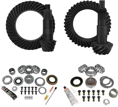 (YGK079) Gear & Install Kit for Jeep JL Non-Rubicon D44 Rear & D30 Front 4:88 Ratio