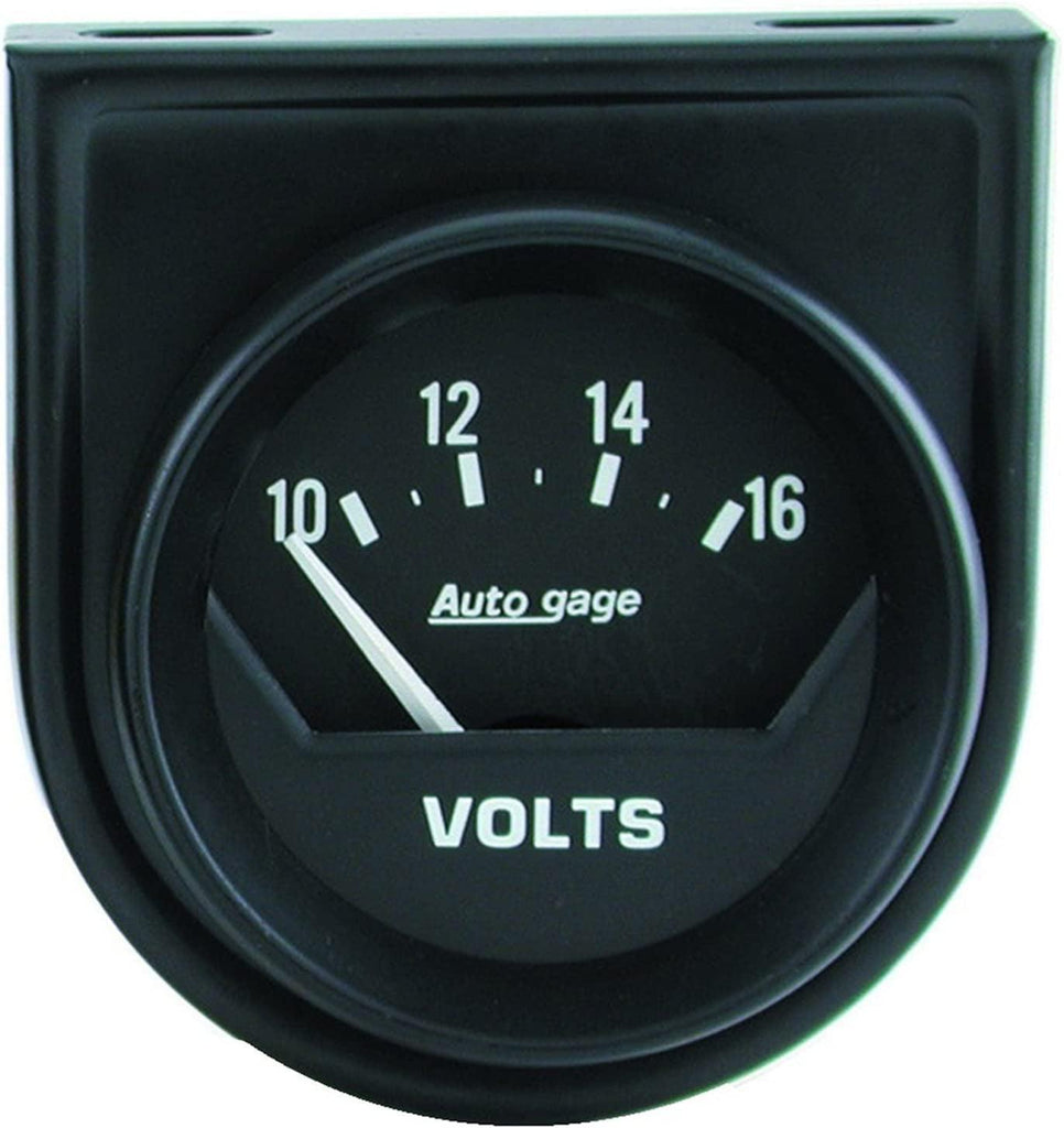 2362 Autogage Electric Voltmeter Gauge, Regular, 2.3125 In.