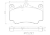 Brembo Front Disc Brake Pad Set for 01-12 911 (P65011N)