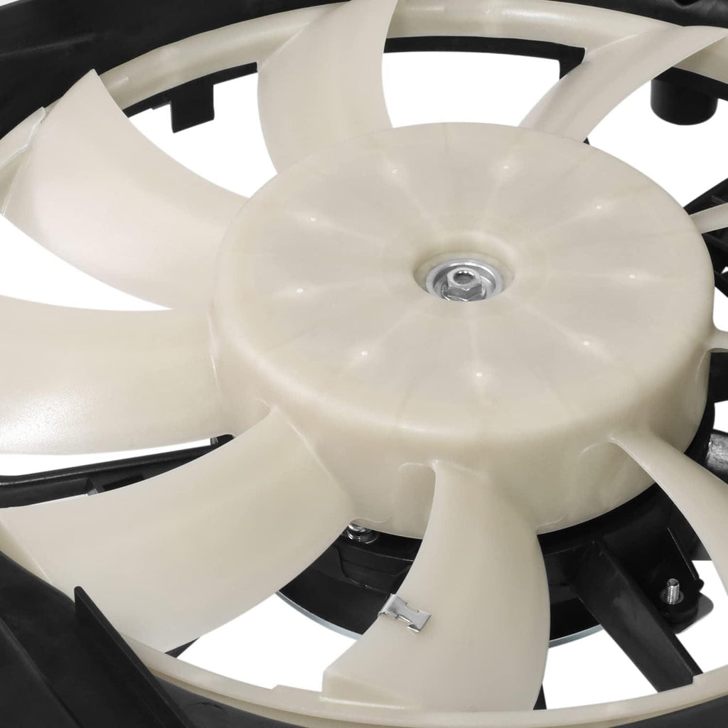 OEM-RF-1091 Factory Style Radiator Fan Assembly Compatible with 2015-2021 NX300H / 2016-2018 Rav4 Hybrid