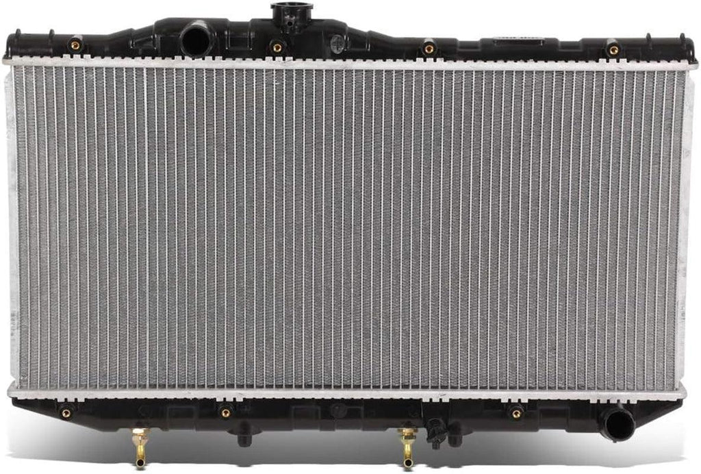OEM-RA-870 Factory Style Aluminum Core Cooling Radiator Replacement Compatible with 87-91 Camry at MT, 26-5/16" W X 12-7/8" H X 5/8" D